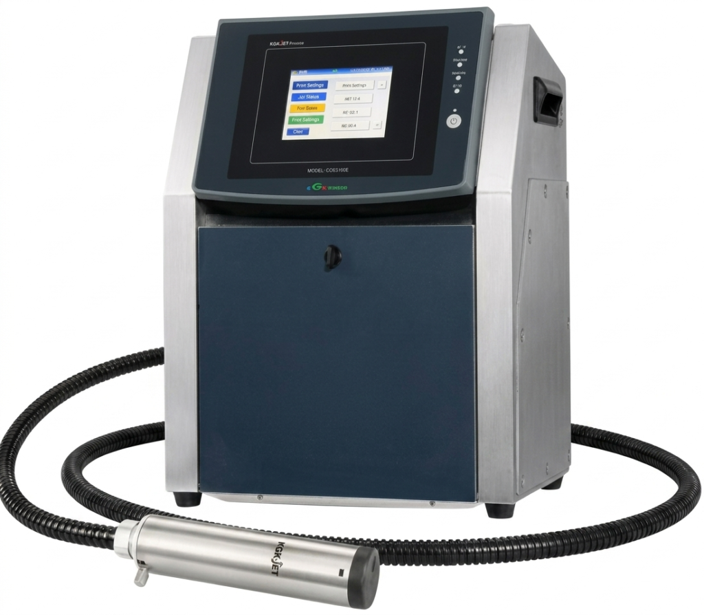 CCS 3100E continuous inkjet printer, CIJ coder, KGK JET