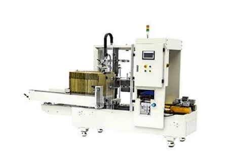 Needlepunch case erector YPK UX, industrial automation, packaging machine, Complete Mark Thailand