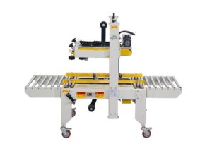 Semi-auto case sealing machine (up and down drive) FXJ-6050 – product image, industrial automation, packaging machine
