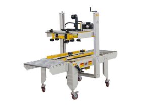 Semi-auto case sealing machine (up and down drive) FXJ-6050 – product image, industrial automation, packaging machine