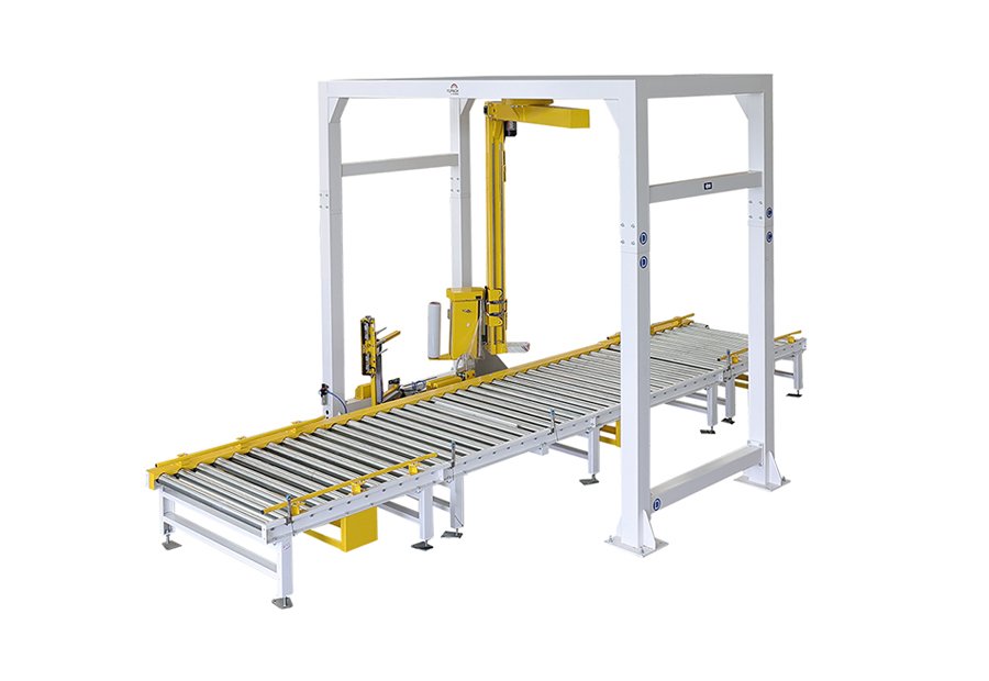 Arm Rotating Pallet Wrapping Machine – product image, industrial automation, packaging machine