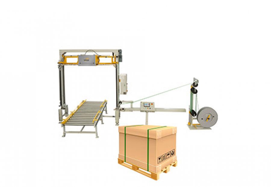 Pallet Strapping Machine (Removable Strapping Head) – product image, industrial automation, packaging machine