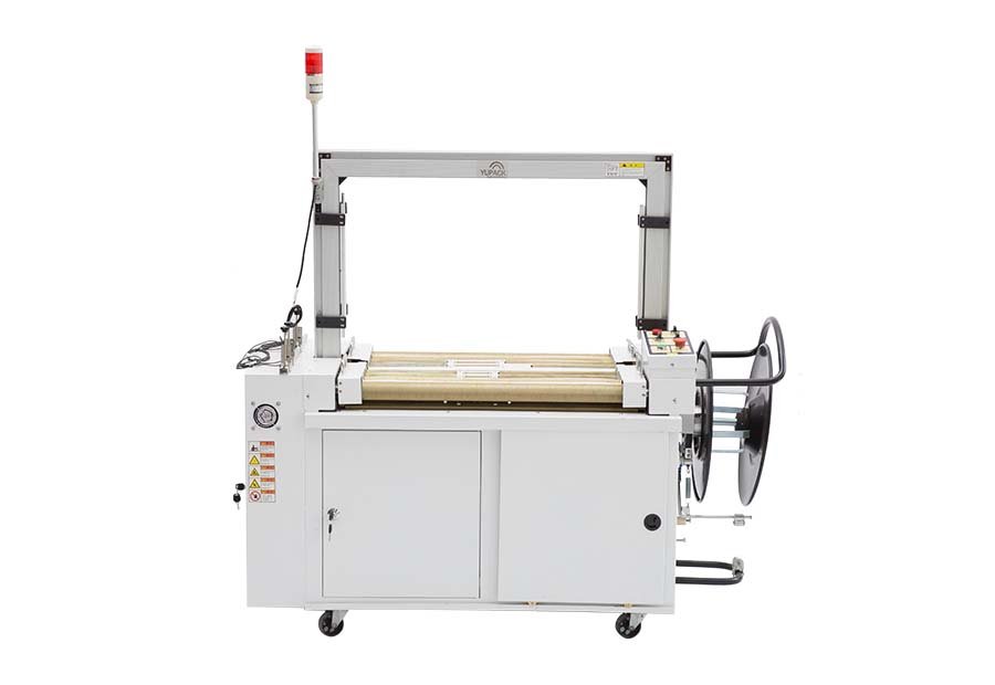 MH-102A Automatic strapping machine (belt table type) – product image, industrial automation, packaging machine