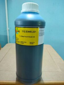 Food grade ink, food safe coding ink, inkjet consumable