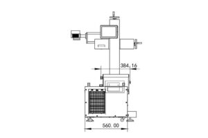 KGK JET UV Laser Printer-Dimension Diagram-2